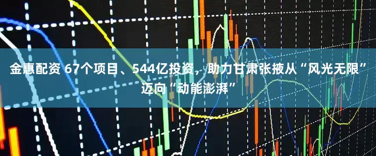 金惠配资 67个项目、544亿投资,助力甘肃张掖从“风光无限”迈向“动能澎湃”