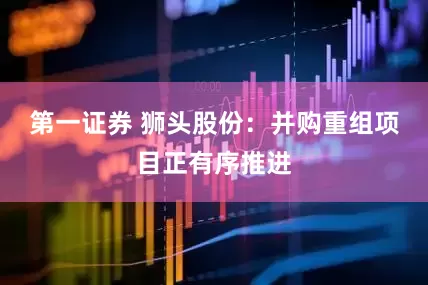 第一证券 狮头股份:并购重组项目正有序推进